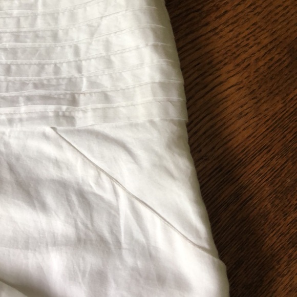 Triple Five Soul White Cotton Lined Mini Skirt w Pockets / side zip ~ Large - Picture 5 of 13